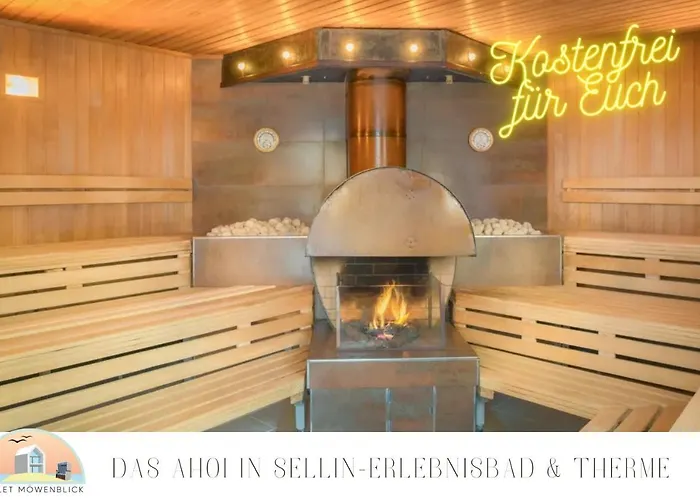 Moewenblick Ruegen Mit Meerblick, Sauna Und Kamin *
